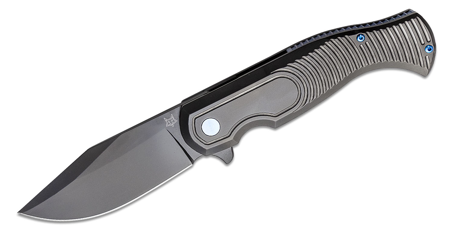 Fox FX-524TI Eastwood Tiger Flipper Knife 3.74