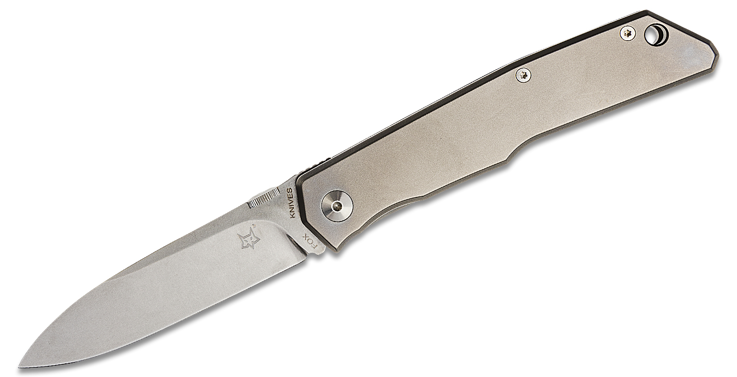 Fox FX-525 TI Bob Terzuola Folding Knife 3.54