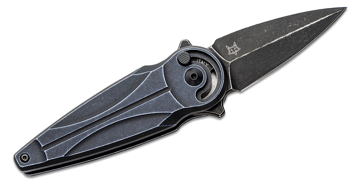Fox FX-551 SX ALB Left Handed Saturn Flipper Knife 2.56