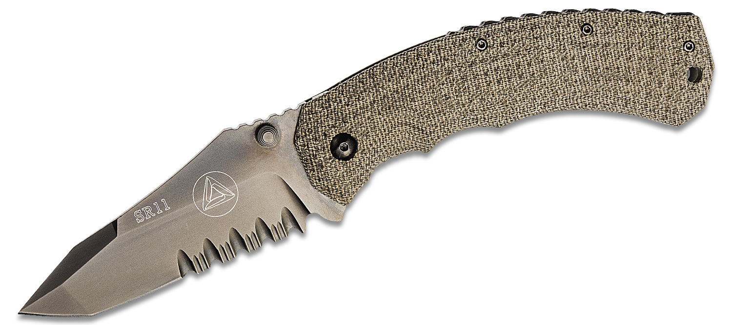 Fox FX-CED-M3S Combative Edge SR-11 Folding Knife 3.78
