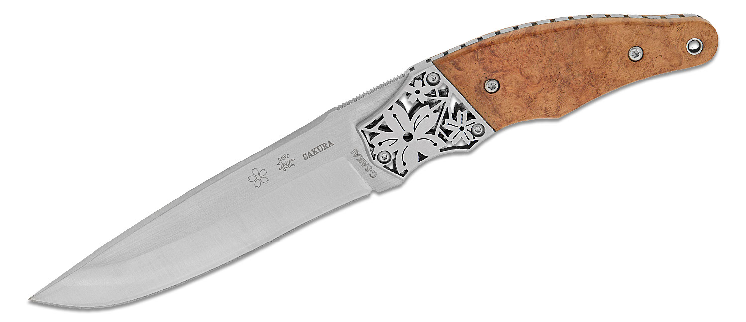 サクラフロー×2 Reviews and Ratings for G. Sakai Sakura-2 Fixed Blade Knife 4.5