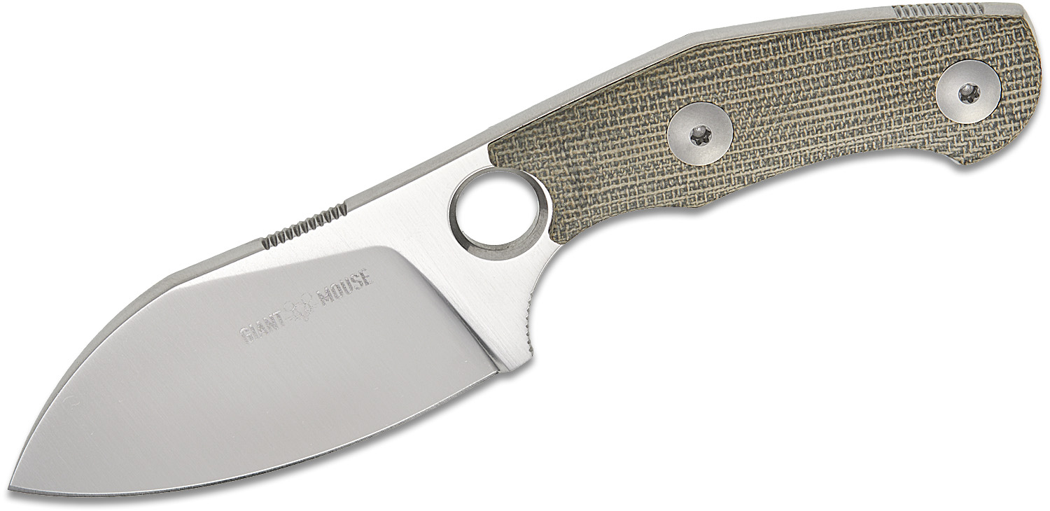 メディカル　ゴットスパ GiantMouse GMF1-MG Fixed Blade Knife 2.4