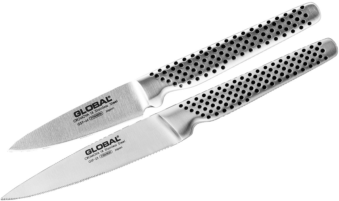 調理器具 World Class Knives Global G-7846 Classic 2 Piece Kitchen Knife Set - KnifeCenter