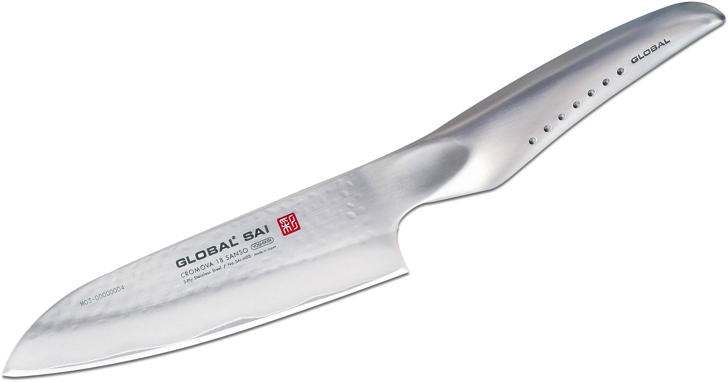 Reviews and Ratings for Global SAIM03 Sai Santoku Knife 5" Hammered