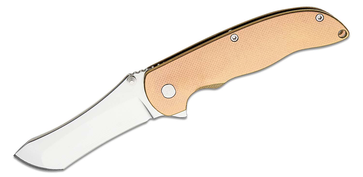 Grimsmo Knives Custom Norseman #6440 Flipper Knife 3.7