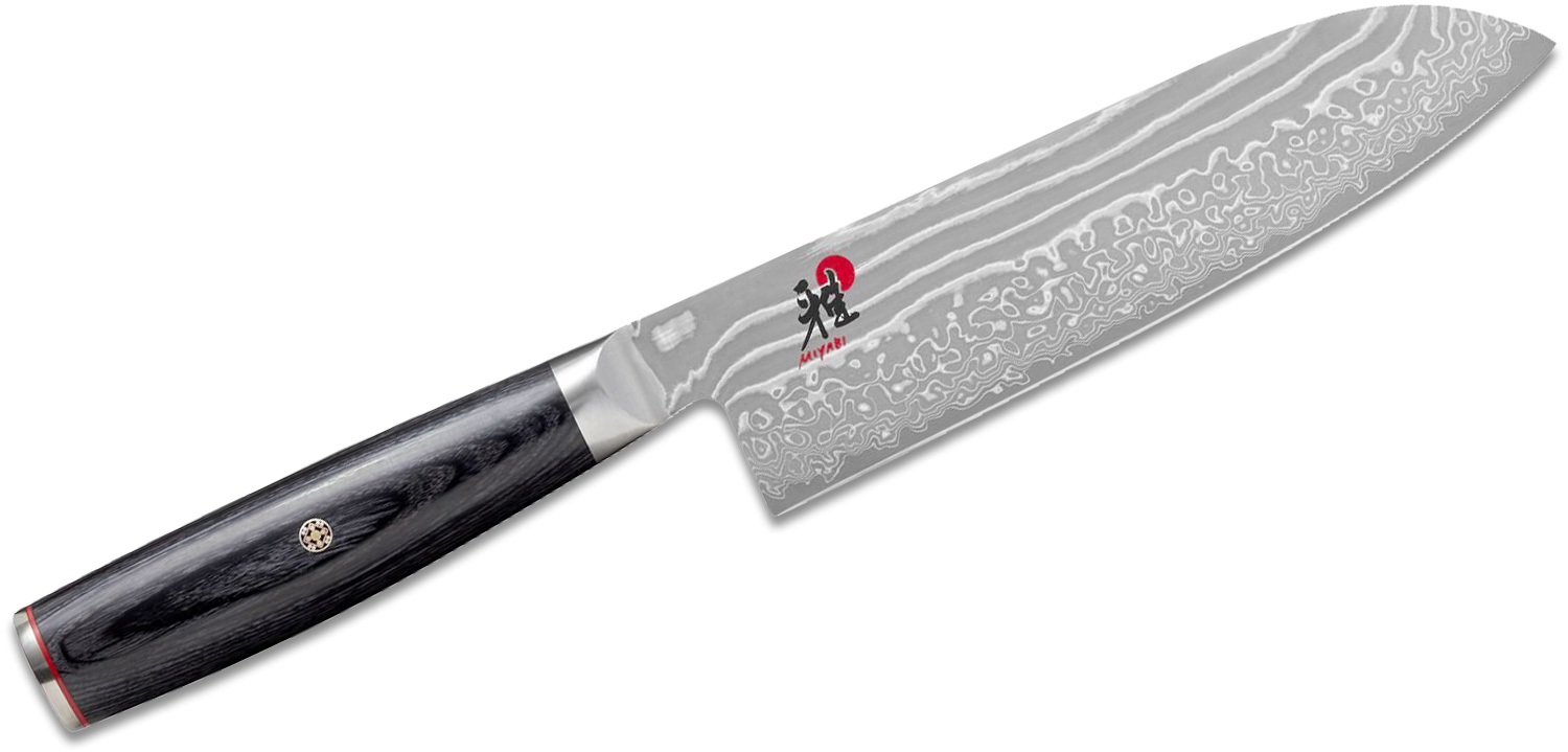 貴様 Zwilling J.A. Henckels Miyabi Kaizen II Damascus Santoku, 7