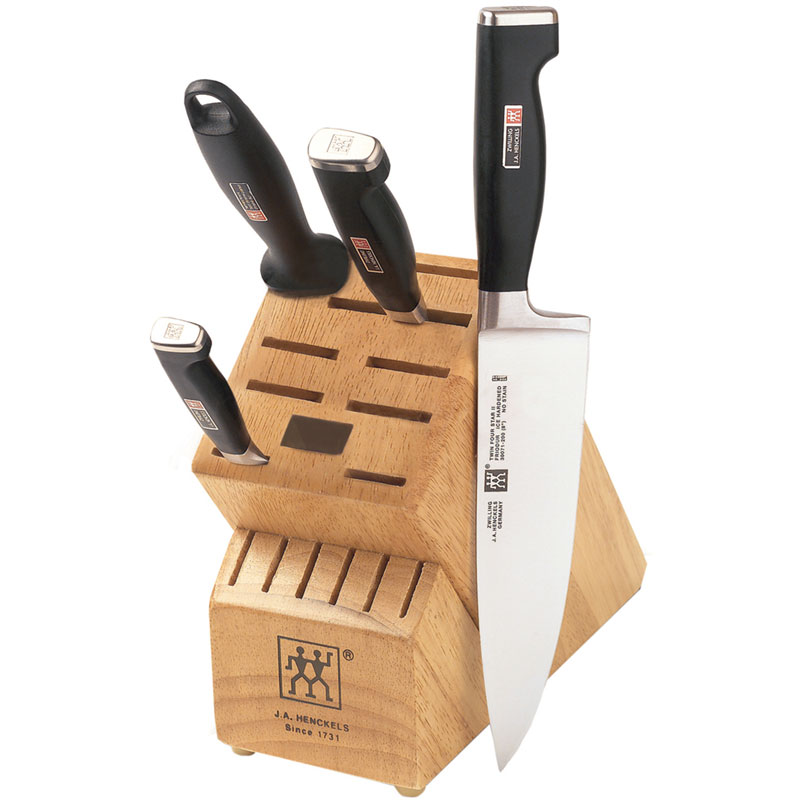 Zwilling J.A. Henckels TWIN Four Star II Series 5 Piece Gift Block