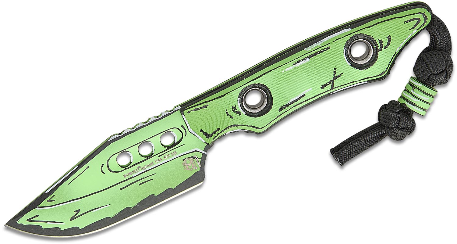 Heretic Knives Kobold Pocket Fixed Blade Knife 2.625