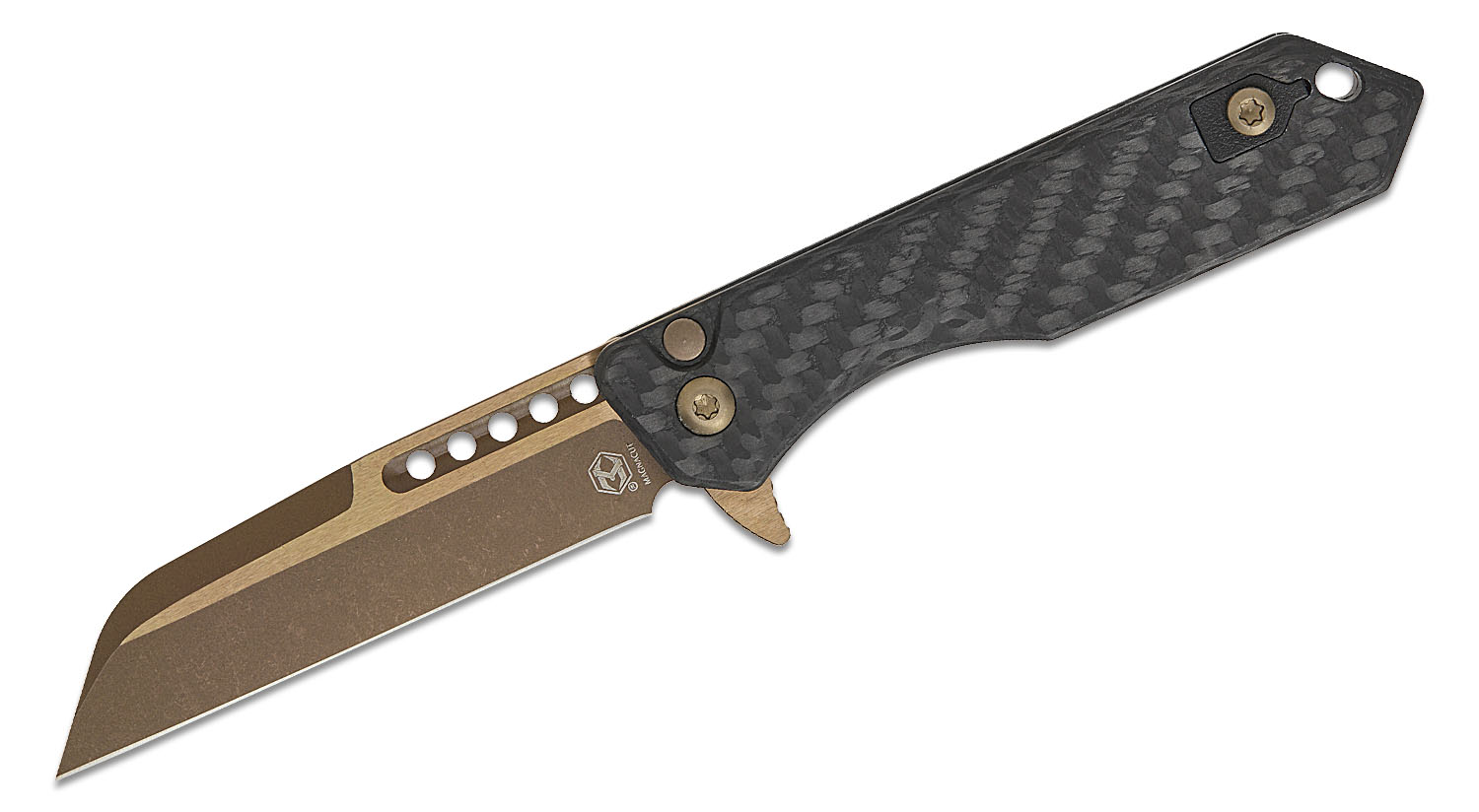 憲*地様 m*z様 憲*地様 タグ付き未使用 HILTON John Caven Heretic Knives Jinn Manual Button Lock Flipper Knife 3
