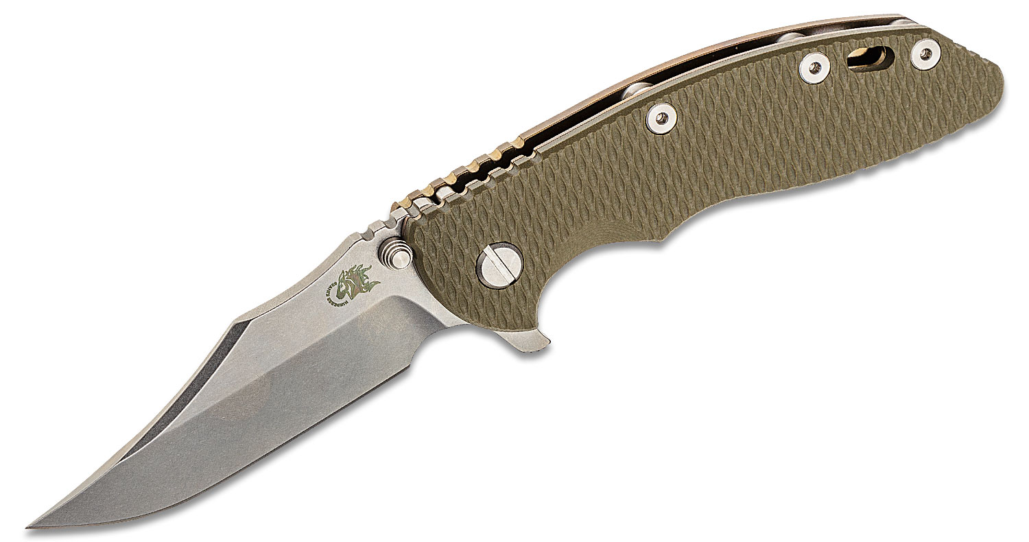 コディーサンダーソンTriple Blade Wire Coin Edge Rick Hinderer Knives Tri-Way XM-18 3.5