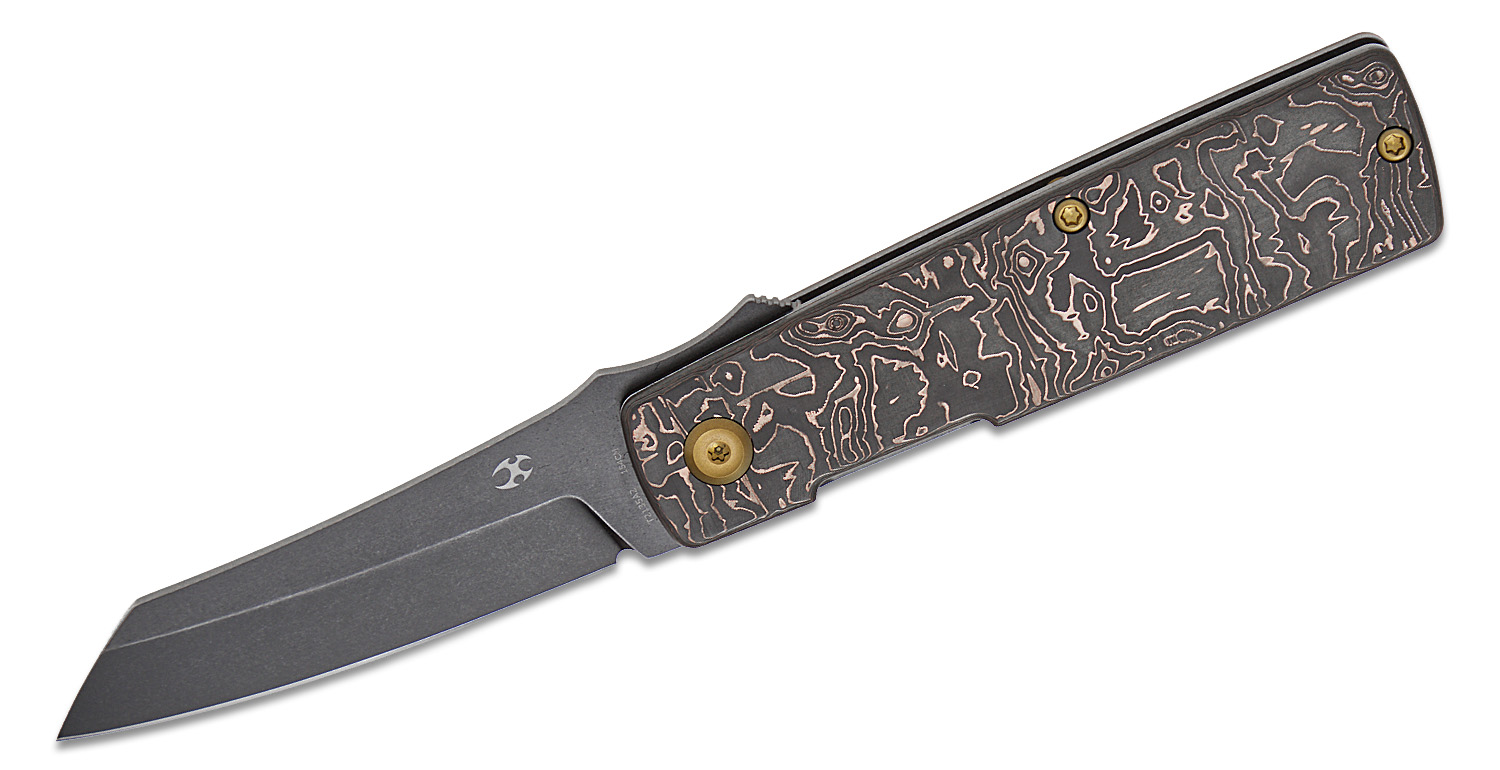 M11o 　　KANADEMONO Kansept Knives Goran Mihajlovic Higonokami Liner Lock Front