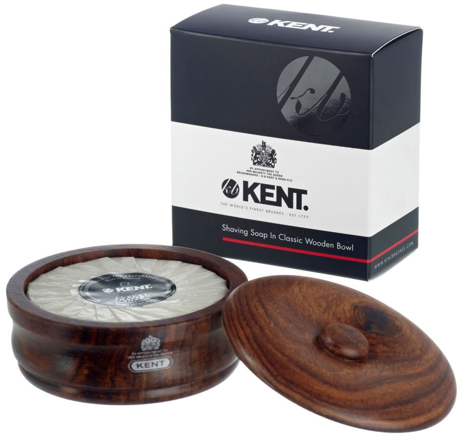 Reviews and Ratings for Kent Brushes SB3 Shave Soap with Dark Oak Wooden Bowl KnifeCenter