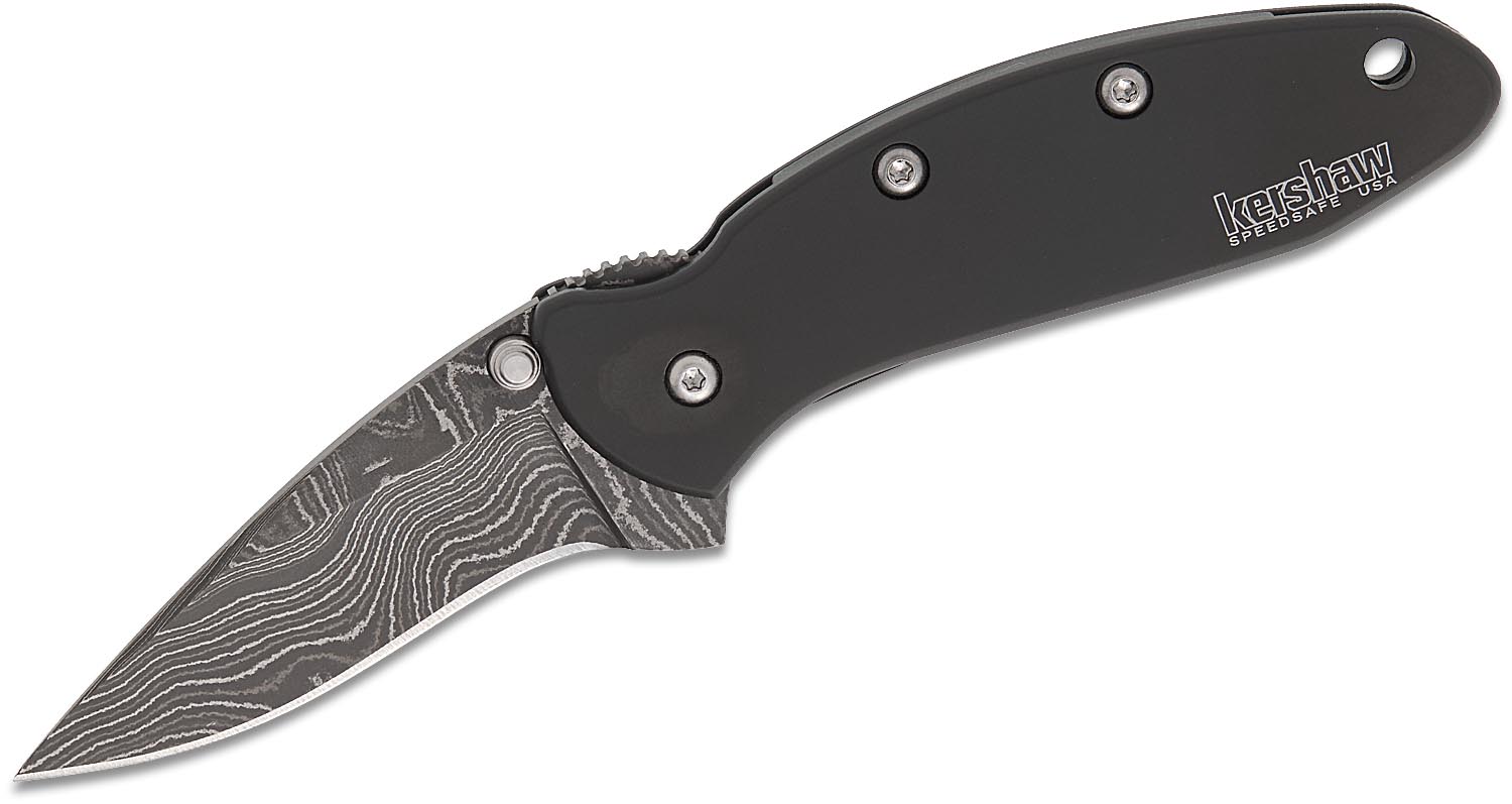 KERSHAWフィギュア Kershaw 1600DAMCKT Ken Onion Chive Assisted Flipper Knife 1.9