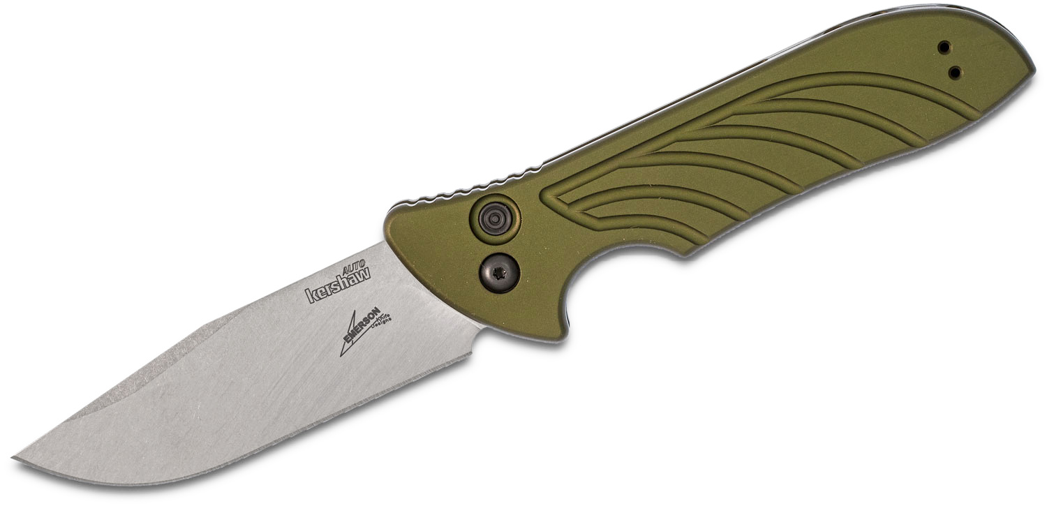 Kershaw 7600OL Launch 5 AUTO Folding Knife 3.4