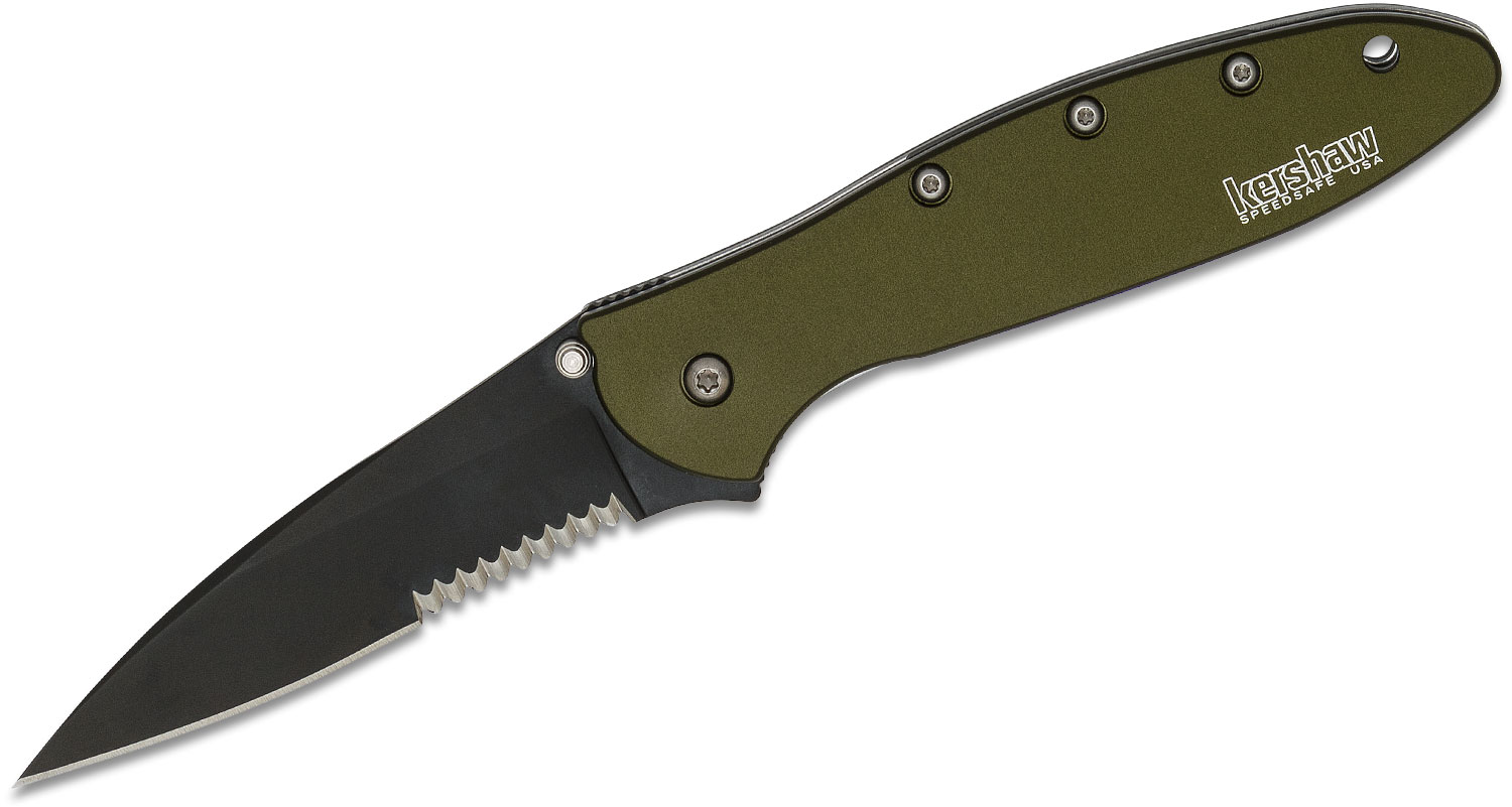 Kershaw 1660OLBLKST Ken Onion Leek Assisted Flipper Knife 3