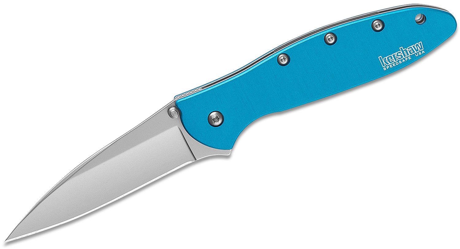Kershaw 1660TEAL Ken Onion Leek Assisted Flipper Knife 3