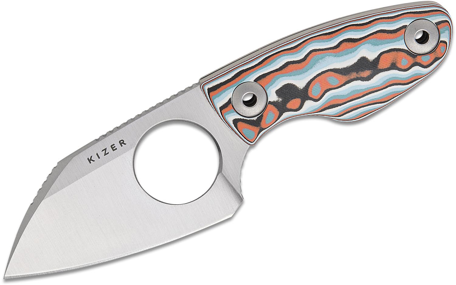 Kizer Cutlery Vincent Rizzo Nightjar Fixed Blade Knife 2.94