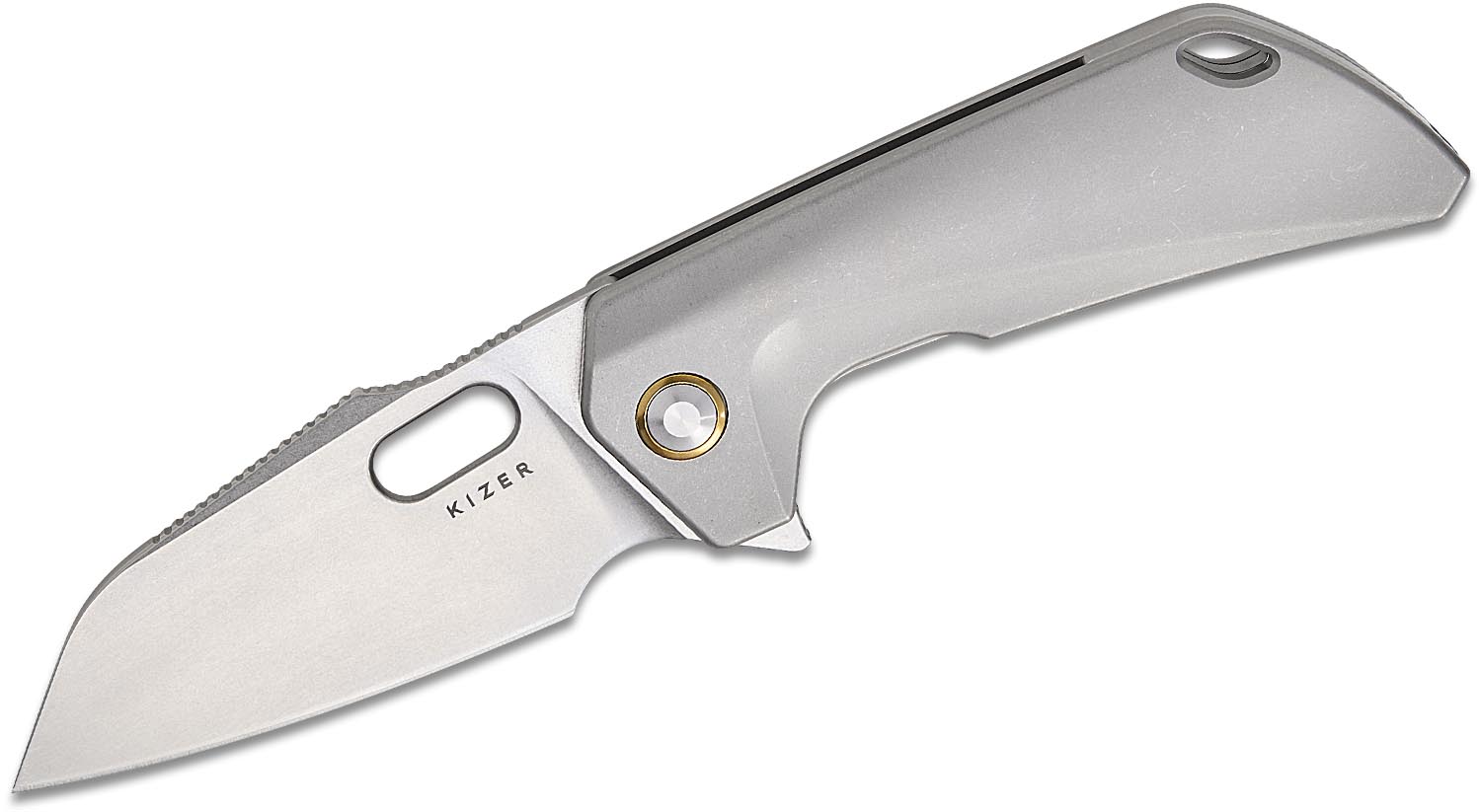 Kizer Cutlery Ben Taubert Takahe Frame Lock Flipper Knife 3.19