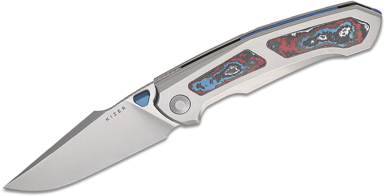 Kizer Cutlery Vu Huynh Nam Anh Feweed XL Frame Lock Front Flipper