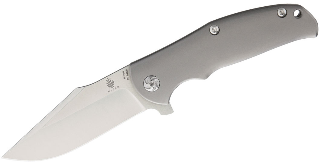 Kizer Cutlery Ki3468 Ray Laconico Mini Intrepid Flipper 2.99