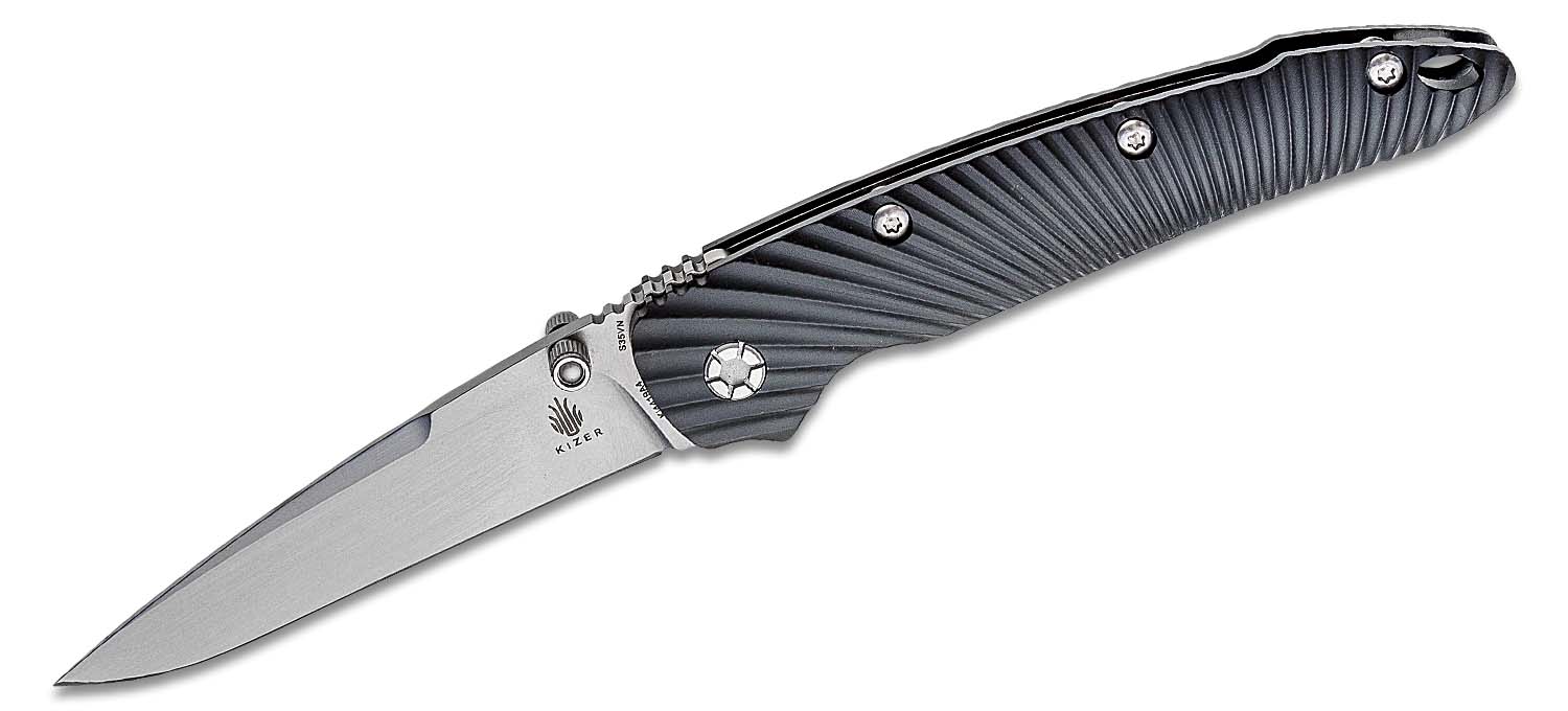 kii Kizer Cutlery Ki4419A4 Sliver Folding Knife 3.5