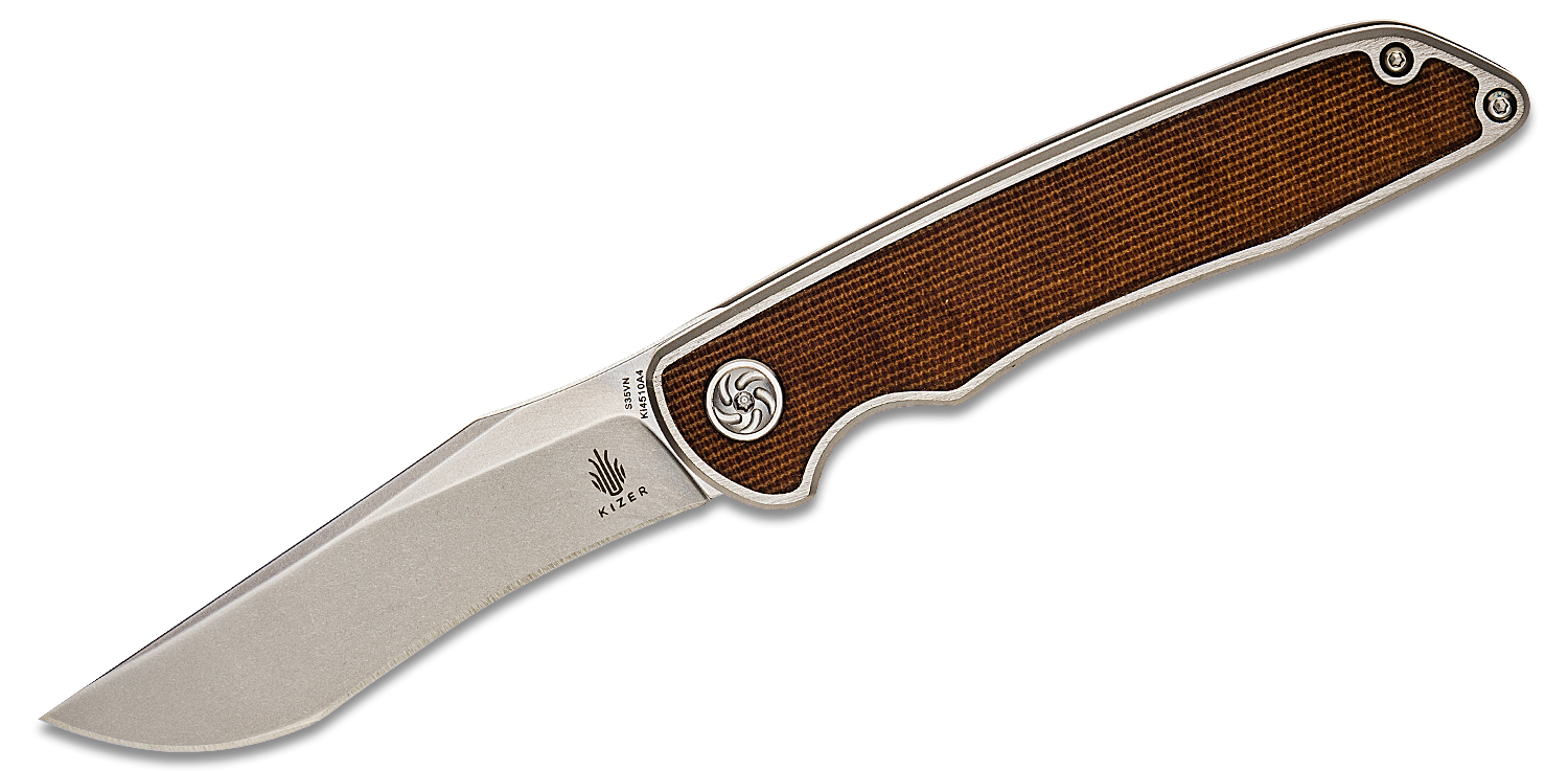 Kizer Cutlery Ki4510A4 Nick Swan Matanzas Flipper Knife 3.44