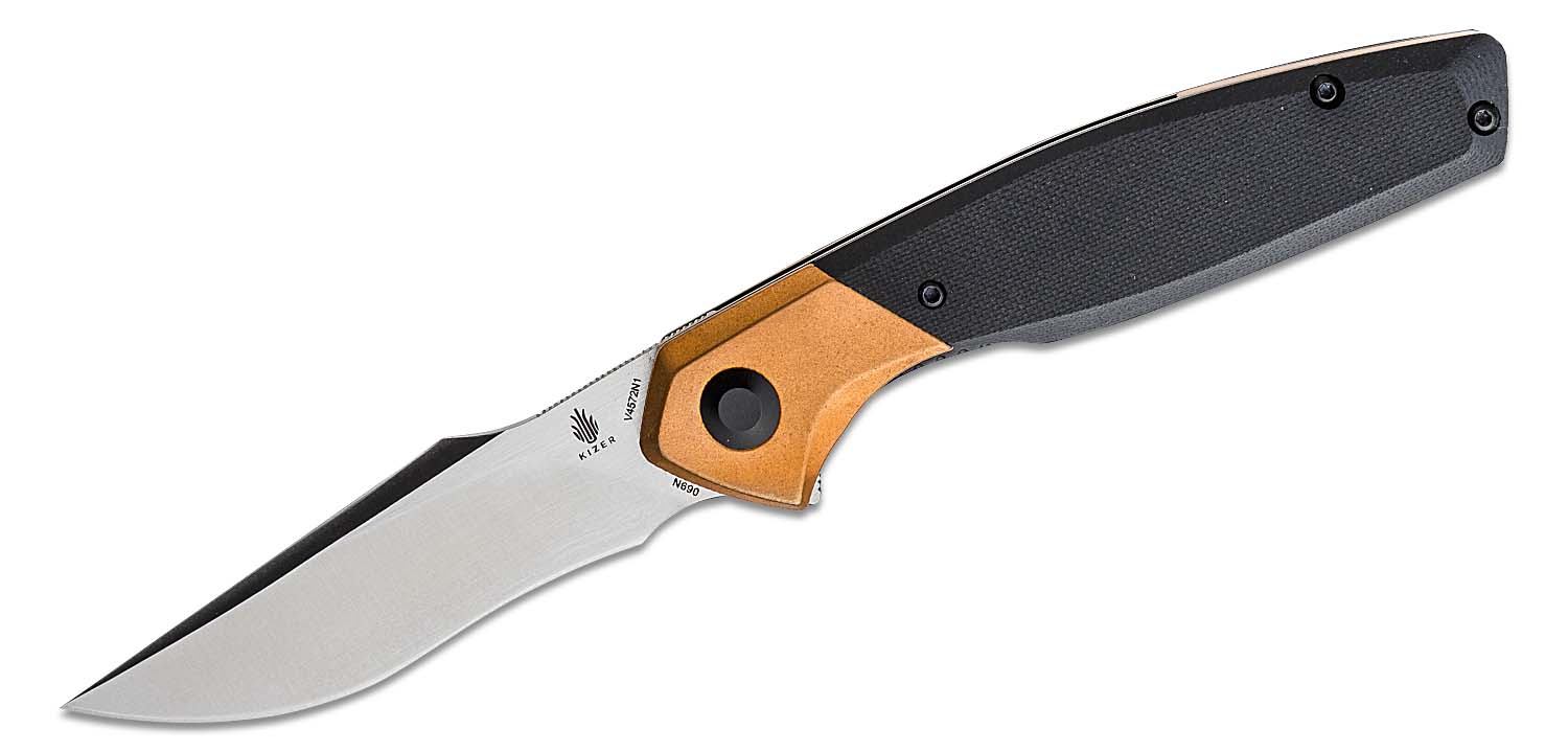 Kizer Cutlery Vanguard Sherif Manganas Grazioso Flipper