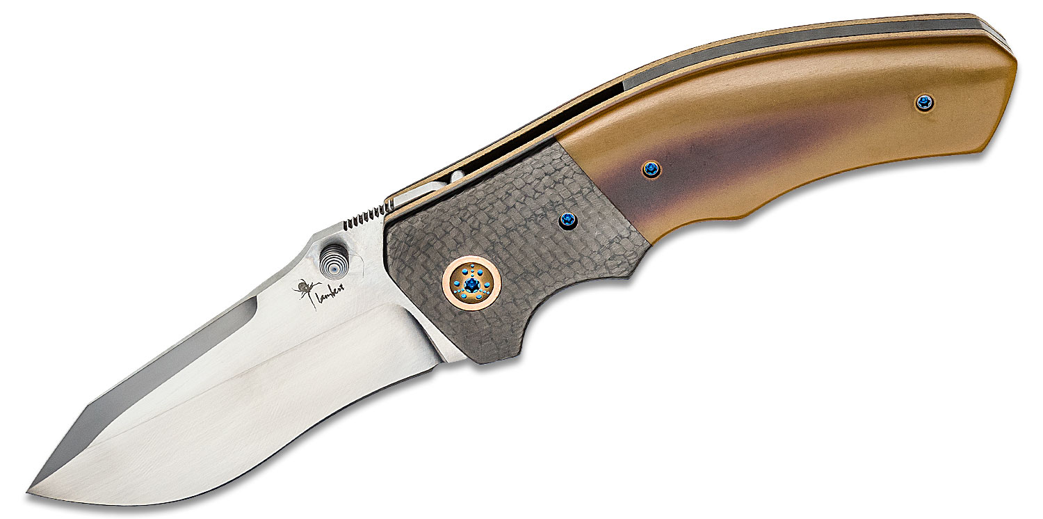 Kirby Lambert Custom Justice Folding Knife 3.875