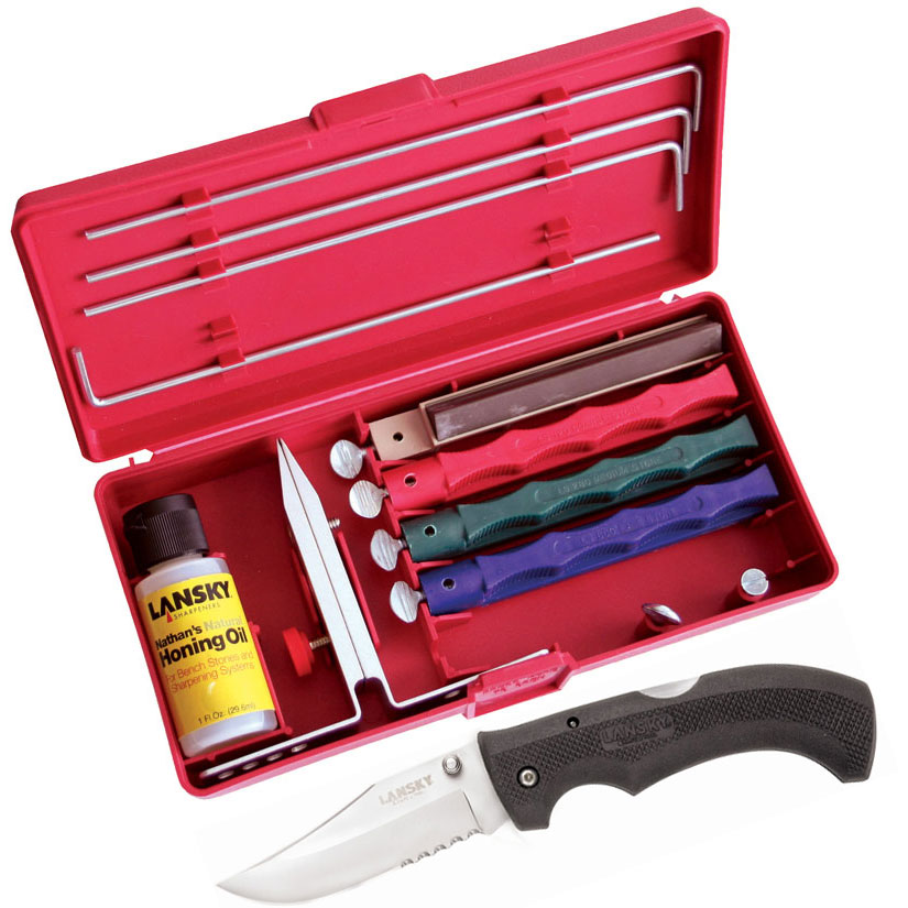 Reviews and Ratings for Lansky Universal Knife Sharpening System Plus Easy Grip Knife
