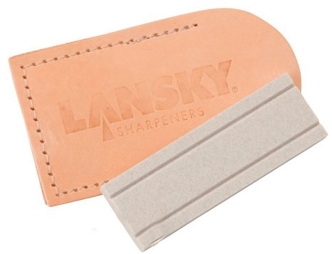 Lansky Hard Super Arkansas Pocket Stone - KnifeCenter - LSAPS