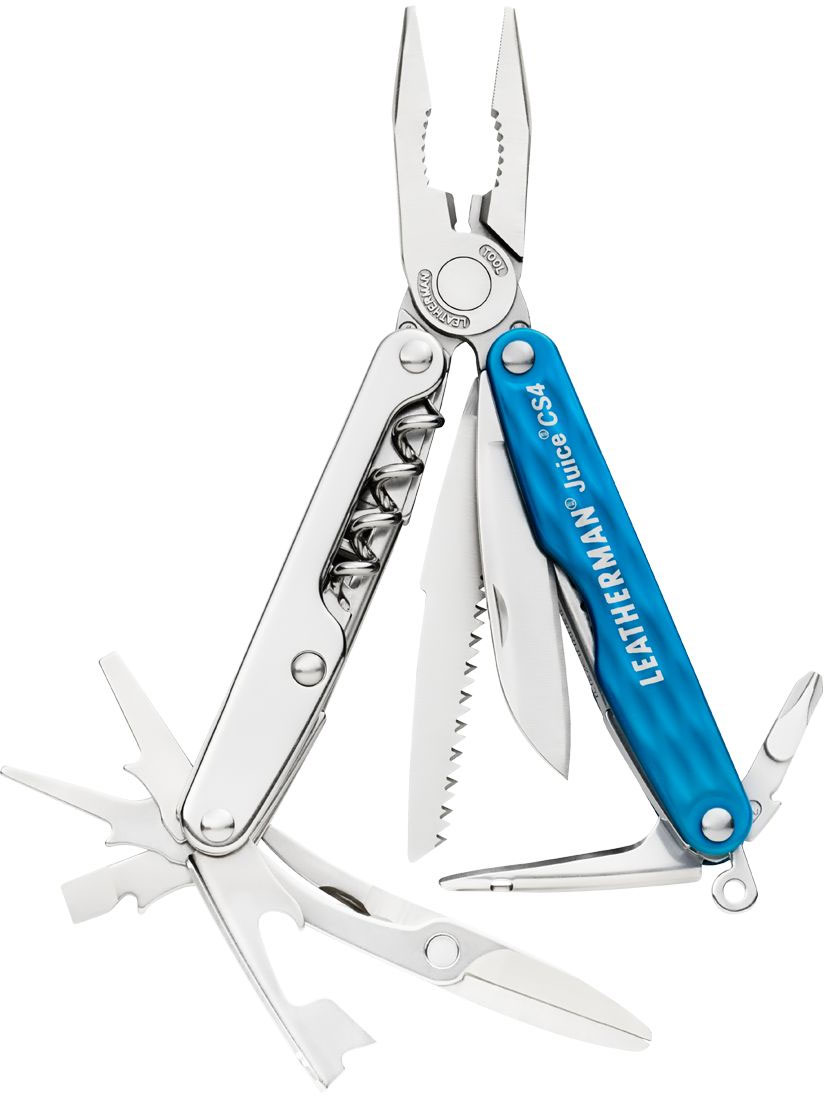 Leatherman Juice CS4 Pocket-Size Multi-Tool, Columbia Blue 