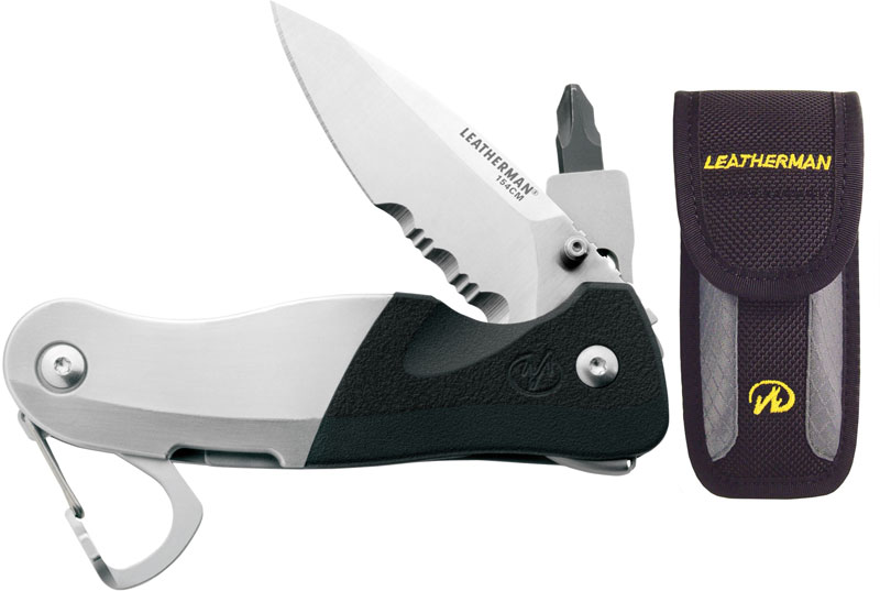 Leatherman Expanse e33Bx with 2.6" Combo Edge Blade, Nylon Sheath and 7 ...