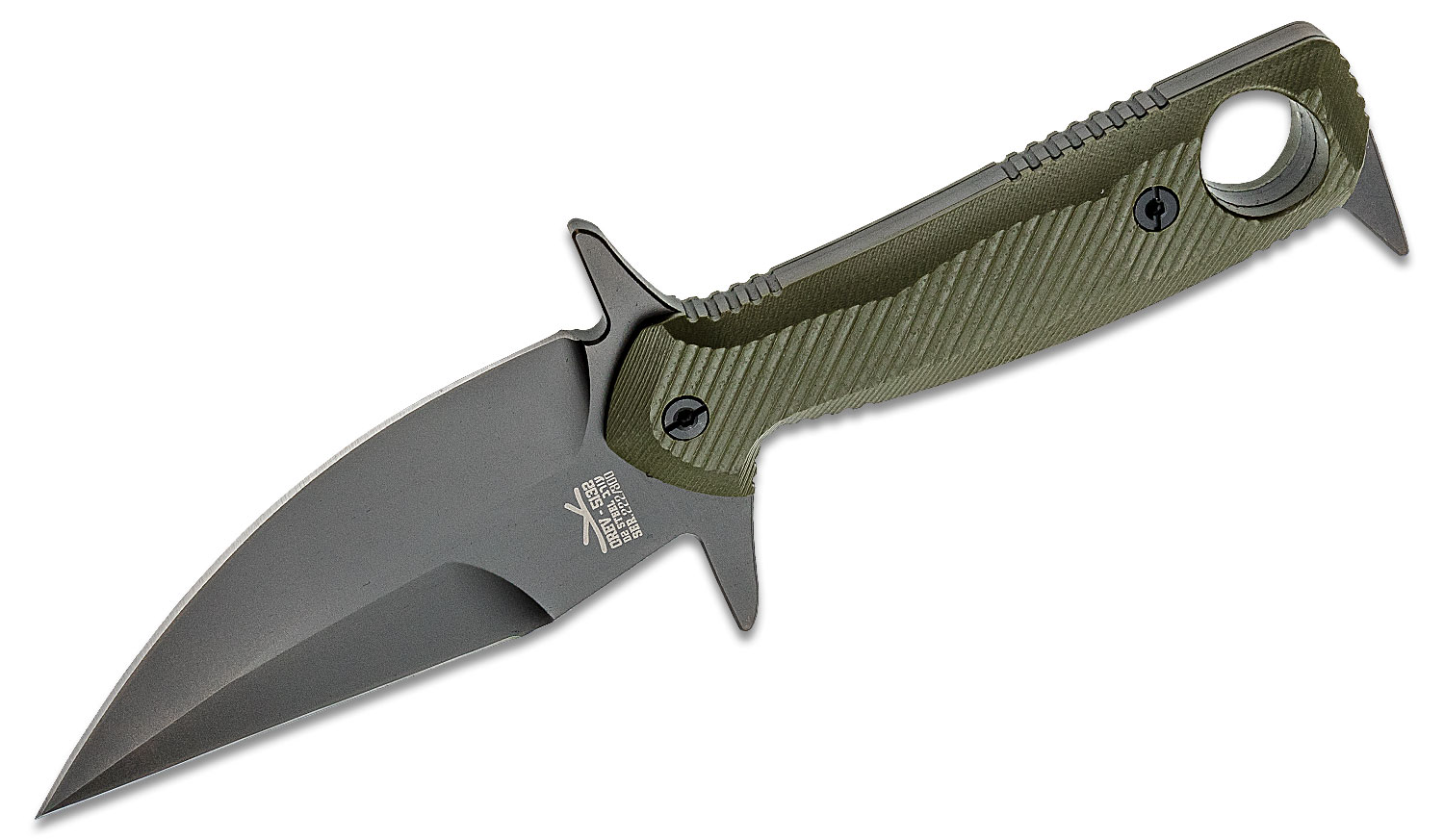 LOTAR Combat OREV-5132 Deadly Warrior Fixed Blade Knife 4.25