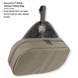 Maxpedition 1810b Tactical Toiletry Bag Black