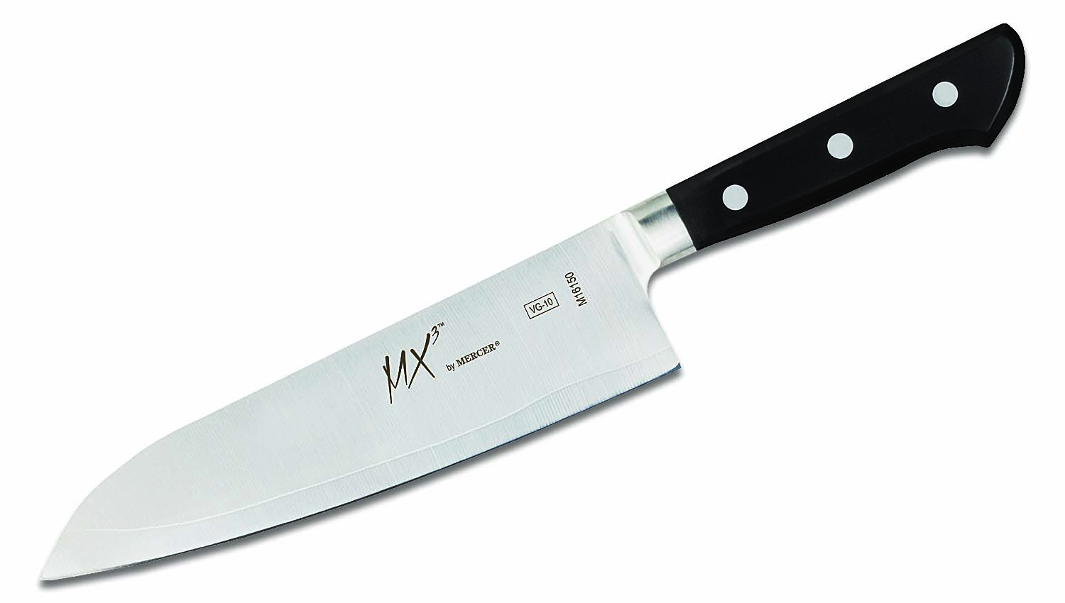 Reviews and Ratings for Mercer Cutlery MX3 185mm 7.25" Santoku Knife