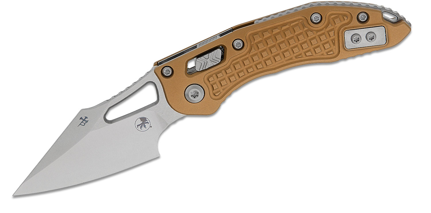 Microtech 169MRL-10FRTA M-Stitch RAM-LOK Manual Folding Knife 3.05