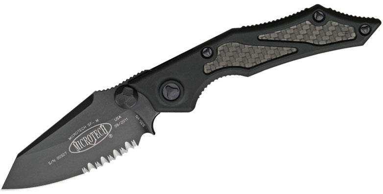 【2個セット】Ｍ５（エムファイブ）黒マイタケ Microtech 129-2T Select Fire Tactical Manual 3.5