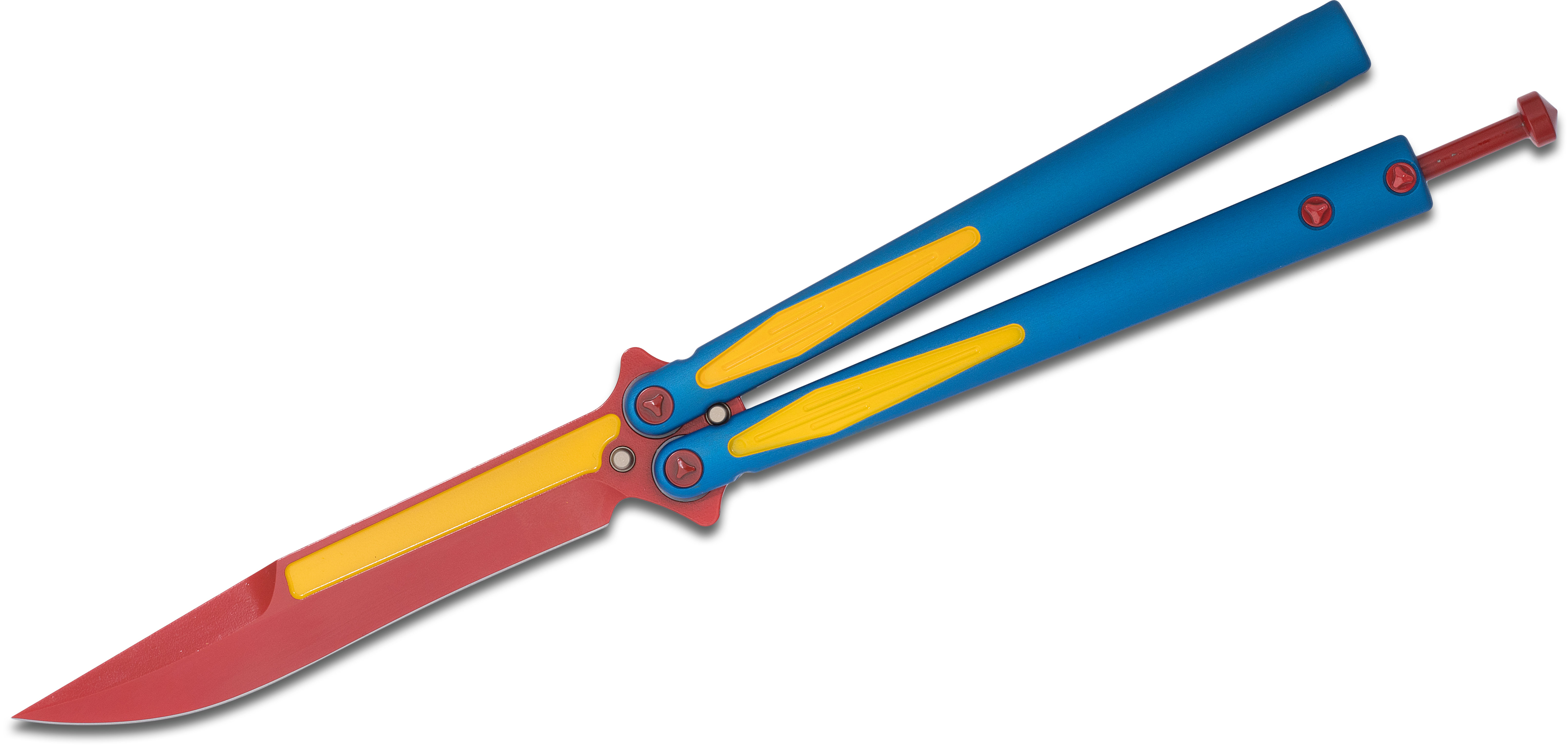 ショーンリミテッド Microtech Special Superman Tachyon III Balisong Butterfly