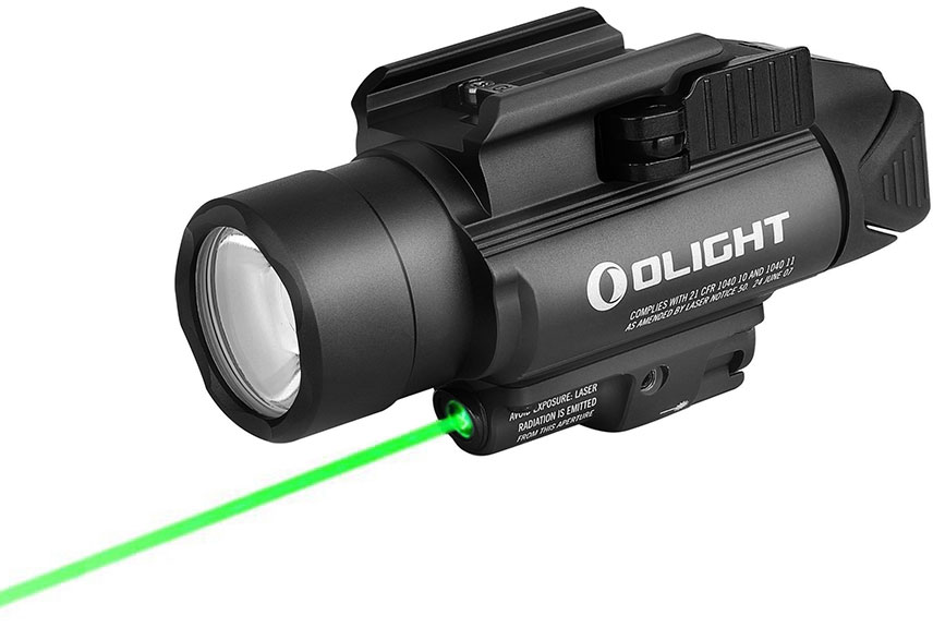 Olight Baldr Pro LED Weaponlight, Black, 1350 Max Lumens