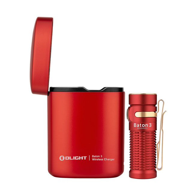 Olight Baton 3 Premium Edition Rechargeable LED Flashlight