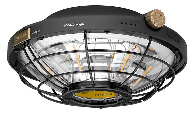 値下げ！OLIGHT Haloop（オーライト ハループ） Olight Haloop Rechargeable UFO Camping and Umbrella Light, Black