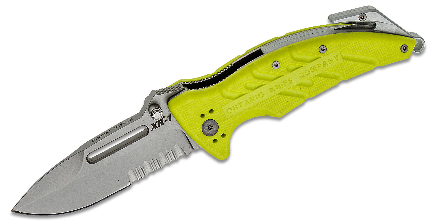 Ontario XR-1 Xtreme Rescue Folding Knife 3.375