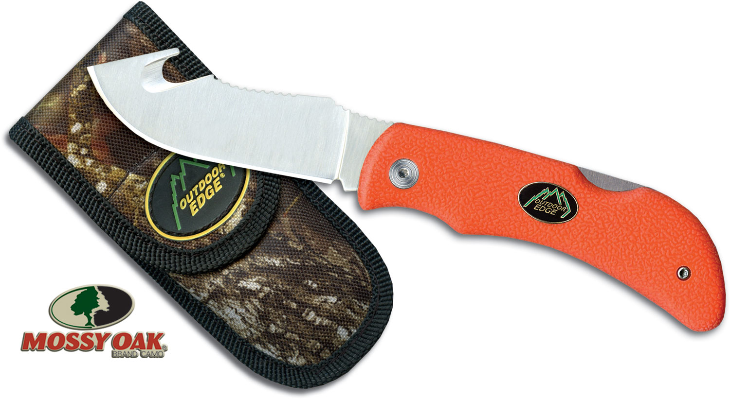 Outdoor Edge Grip Hook Blaze Folding Skinner 3.2