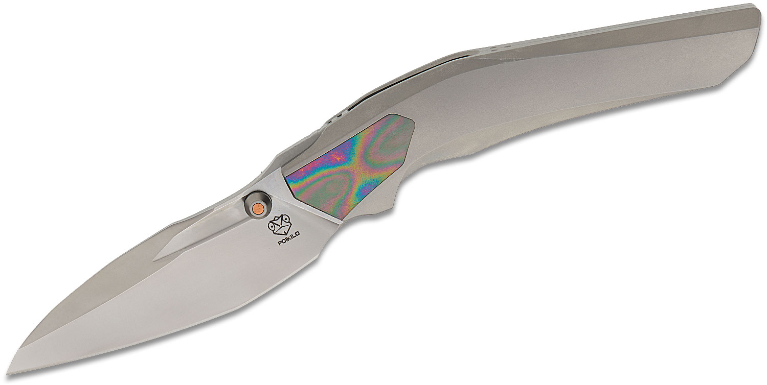 Poikilo Blade VK-Odon Standard 1 Frame Lock Front Flipper Knife