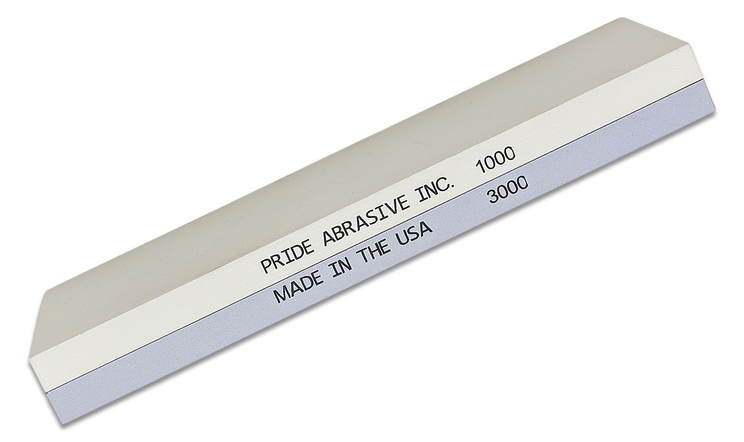 Pride Abrasives Combination Water Stone, 1000/3000 Grits, 8" x 2" x 1