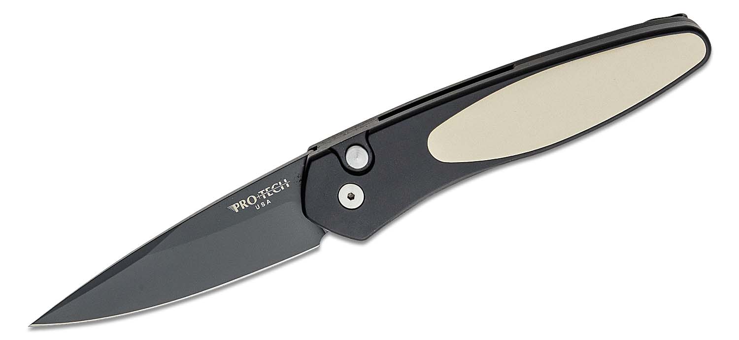 Pro-Tech 3452 Newport Tuxedo AUTO Folding Knife 3