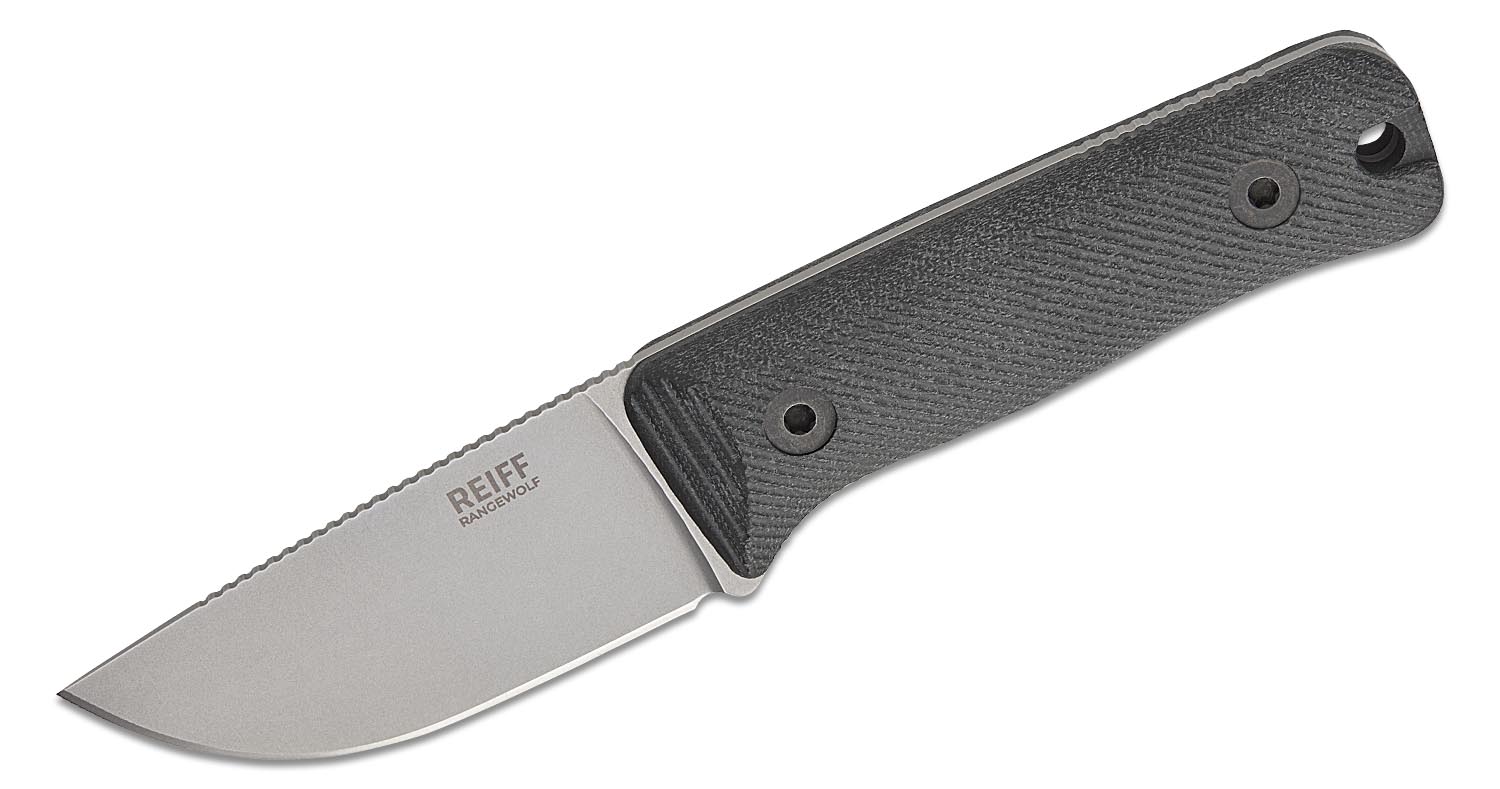 Reiff Knives/Ranger Point Precision RangeWolf Hunting Fixed Blade Knife ...