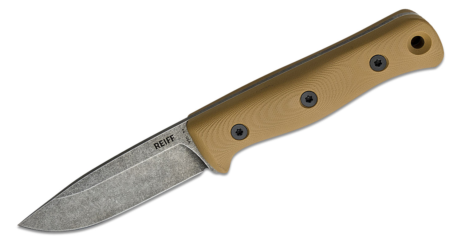 Reiff Knives F4 Bushcraft Fixed Blade Knife 4