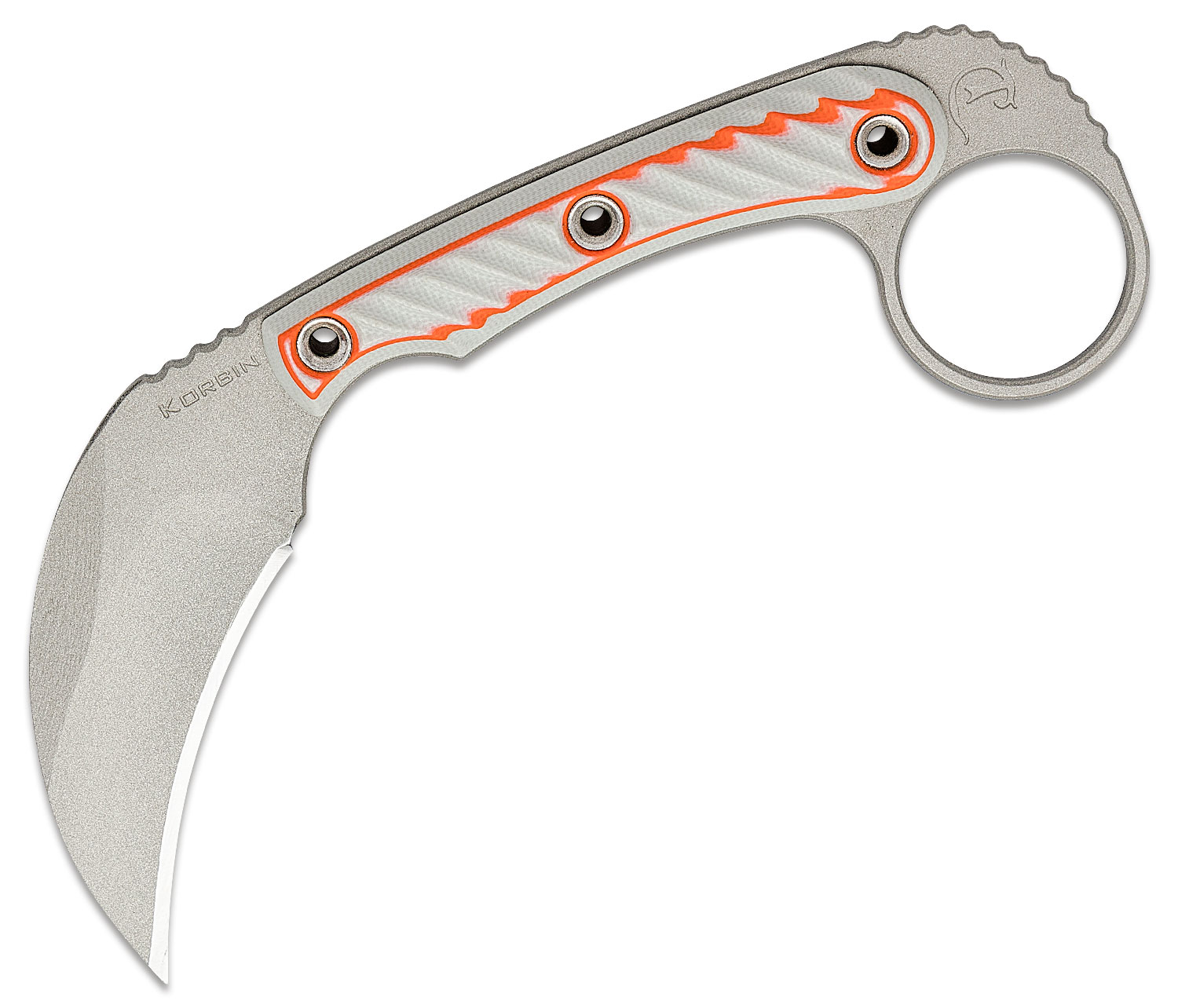 RMJ Tactical Korbin Karambit Fixed Blade Knife 2.875