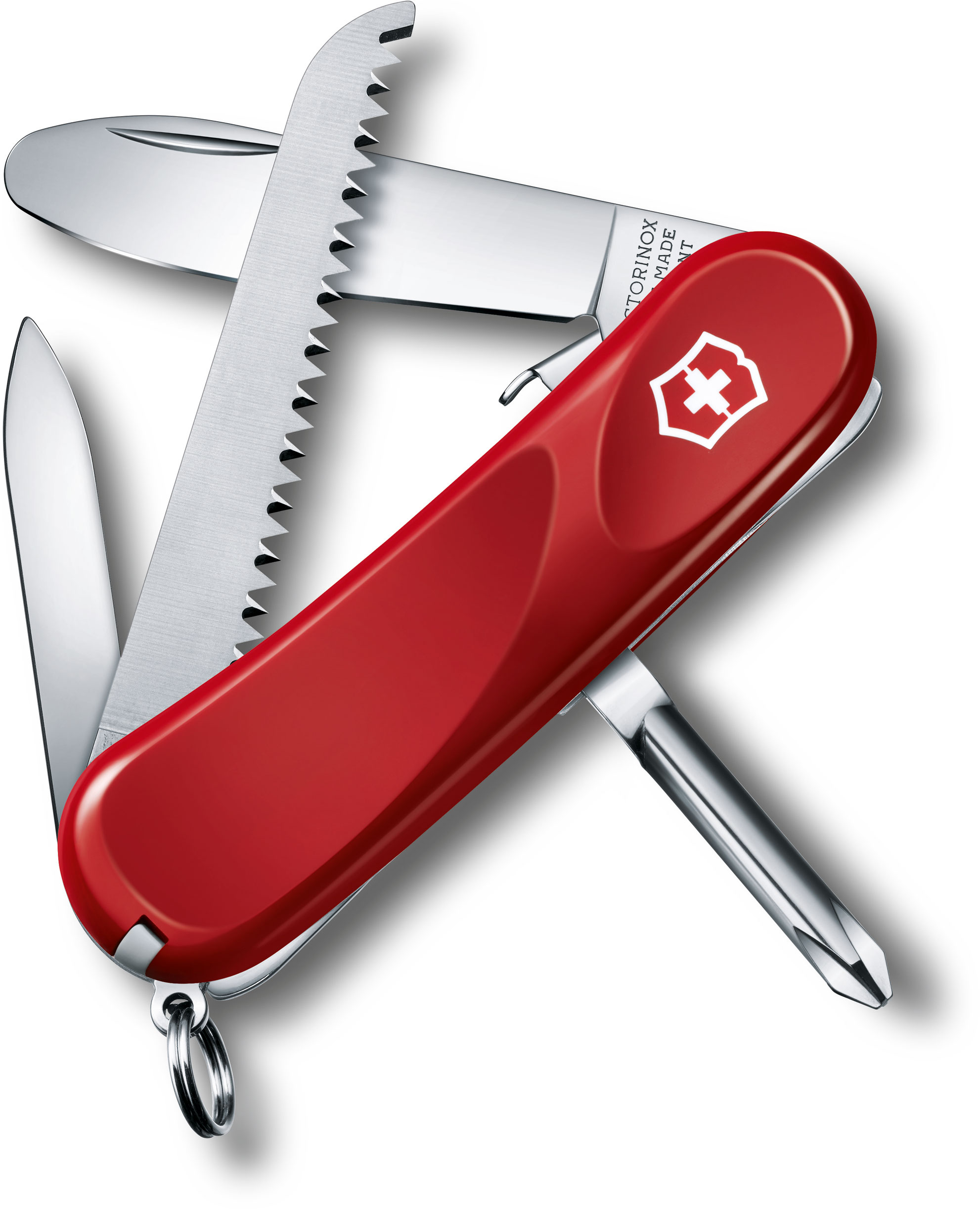 Victorinox Swiss Army Junior 9 Multi-Tool, Red, 3.34